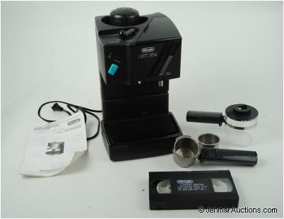 DeLonghi Caffe Siena Coffee Cappuccino Maker w Instruction Manual