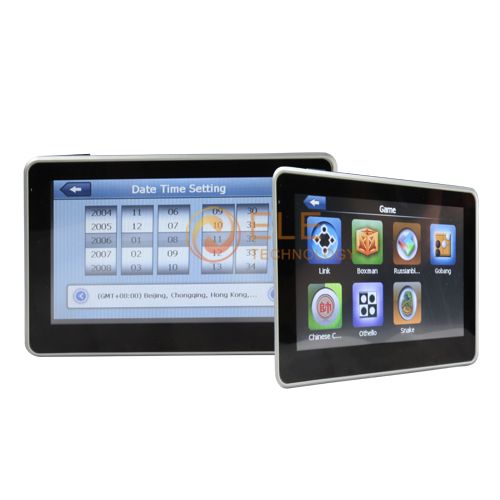 GPS 4 3 inch GPS Navigator FM  MP4 Build in 4GB Free Map Hot