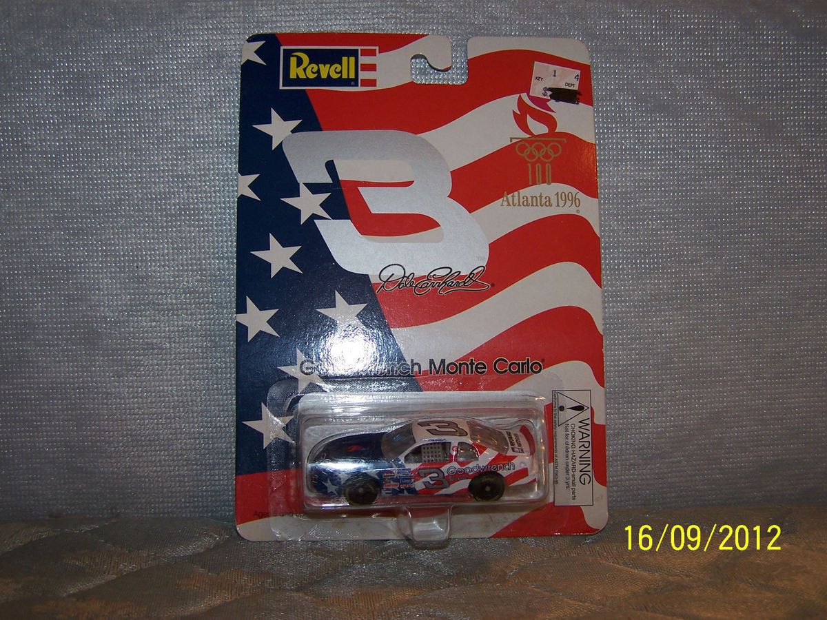 Dale Earnhardt Sr. #3 1996 Revell Atlanta Olympics 164 scale diecast