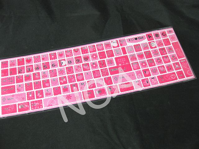 Cute Colorful English Desktop Laptop Keyboard Sticker SC01