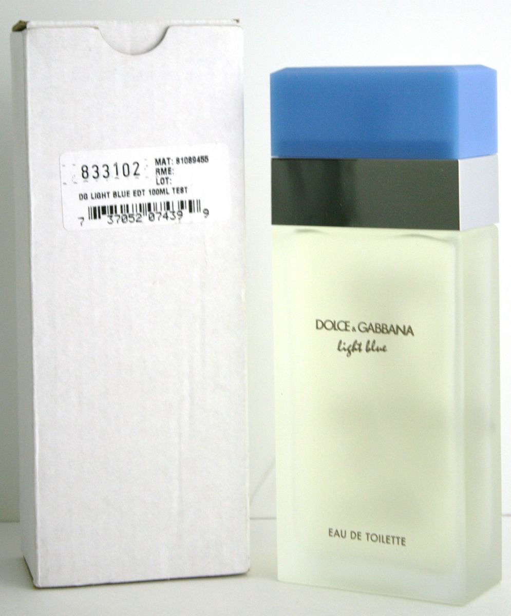 Dolce Gabbana Light Blue Womens Eau de Toilette 3 3oz NEW Tester