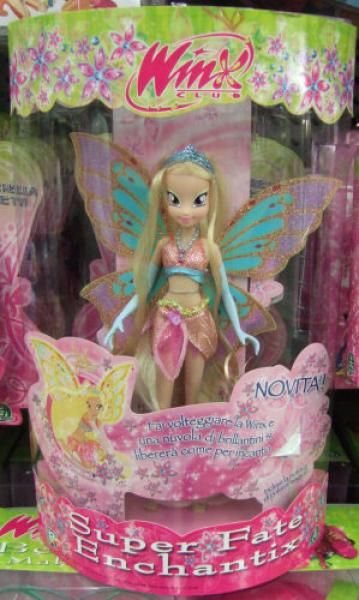 winx club enchantix stella 11 doll mib 2008