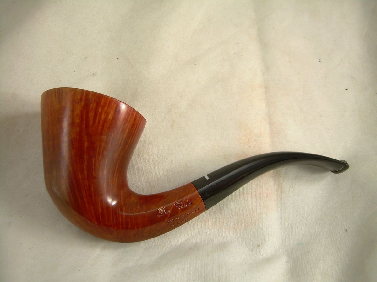 Vintage Don Carlos 3 Note Pipe Straight Grain 