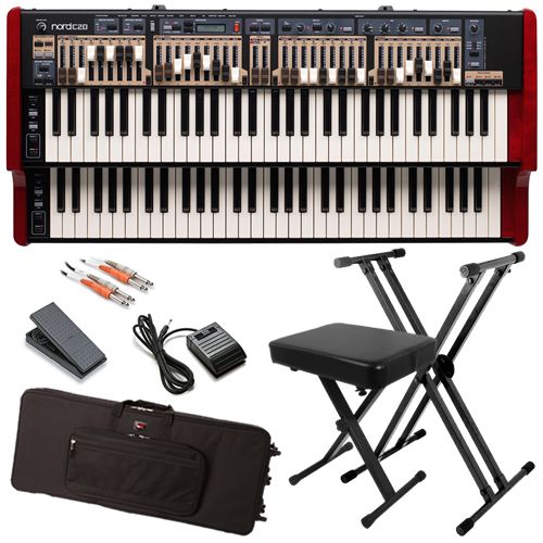 Nord C2D Drawbar Combo Organ Stage Essentials Bundle