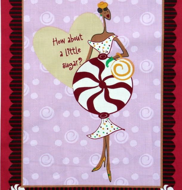 Dessert Divas Cupcake Chocolate Quilting Patchwork Quilt 8 Block