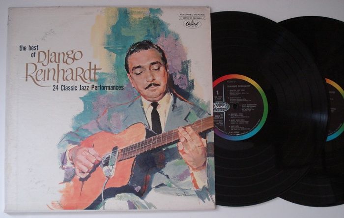 Django Reinhardt The Best of Capitol 1960 Original Promo Jazz 2LP