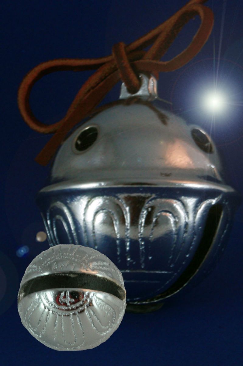 Polar Bear Express CHROME Reindeer Bell #4 Have a 4 yr old? Help them