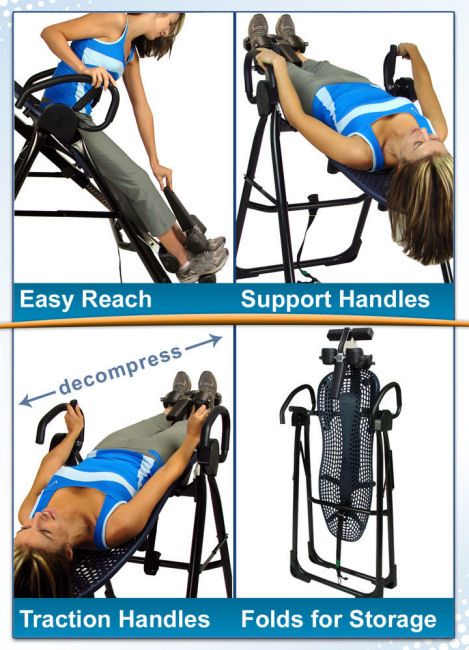 Teeter Hang UPS EP 950 Inversion Table w Ergo Embrace Ankle System Mfg