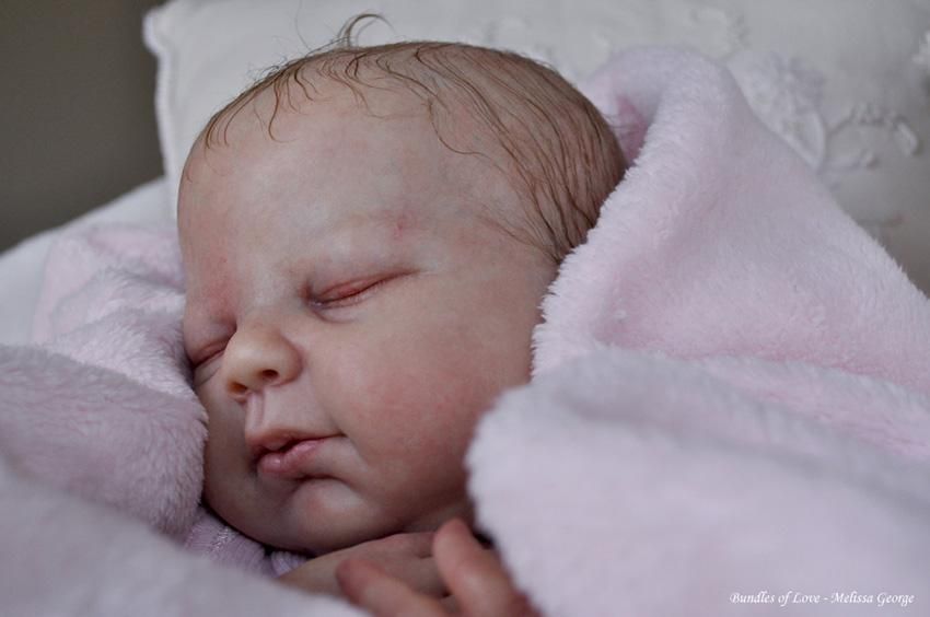  Reborn Baby Doll Kit Sienna by Denise Pratt Free Doe Suede Body