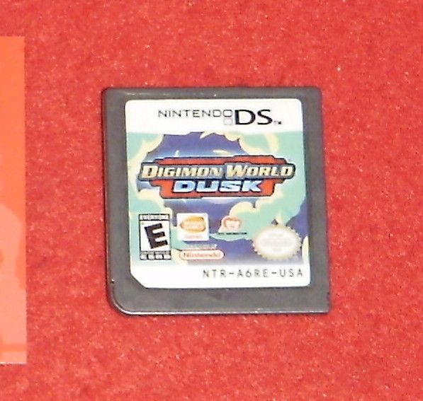 Nintendo Ds Dsi Xl Game Cartridge Digimon World Dusk On Popscreen