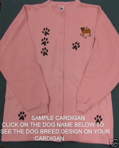 Yellow Lab Dog Cardigan Sweater Sweatshirt