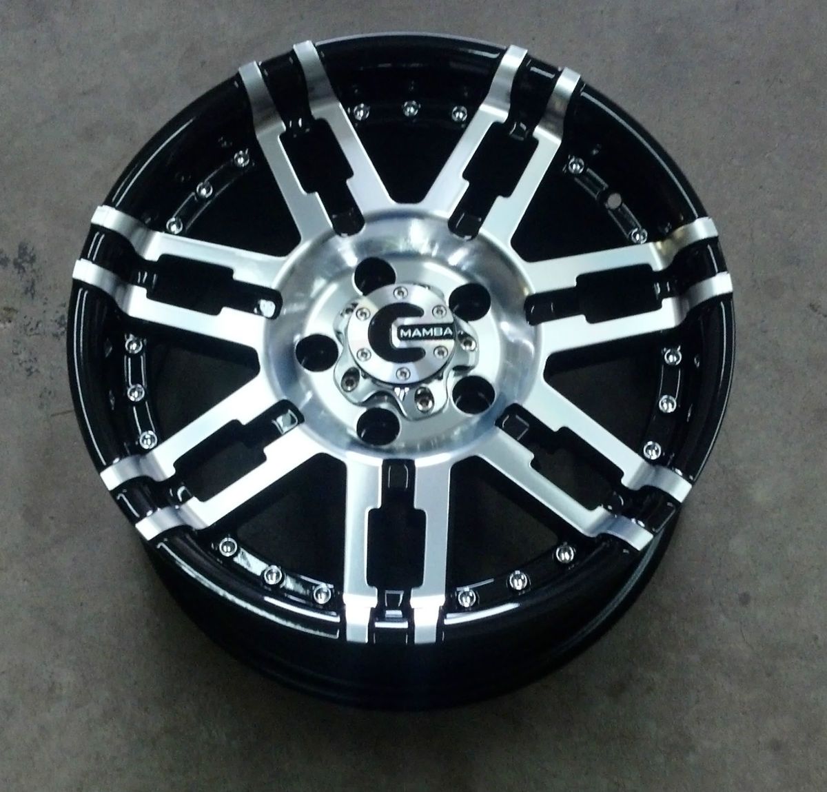  Black Wheel 17x8 MAMM2 7873B 6 5x5 5x127 6mm Discontinued Jeep