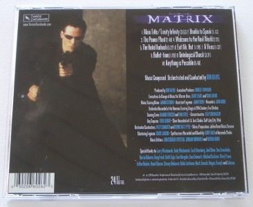 The Matrix Original Score Don Davis Soundtrack CD 030206602623