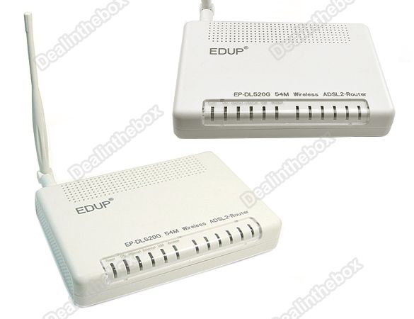  DL520G 802.11g/b Modem 54Mbps USB Routing Wifi ADSL2+ Wireless Router