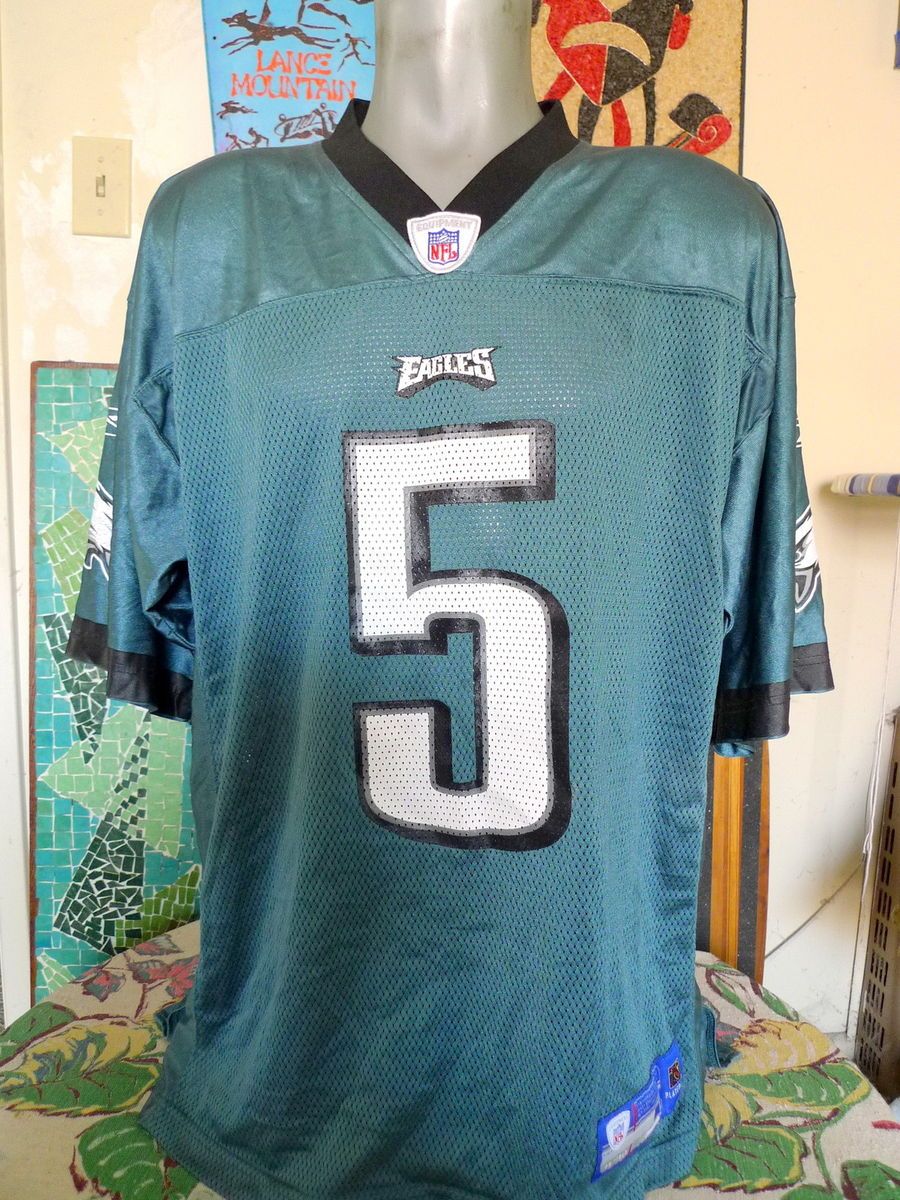 PHILADELPHIA EAGLES Donovan McNabb Reebok Throwback Jersey Large