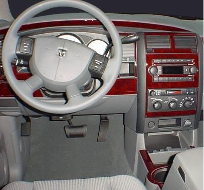 Dodge Durango Sle SLT Interior Burl Wood Dash Trim Kit Set 2004 2005