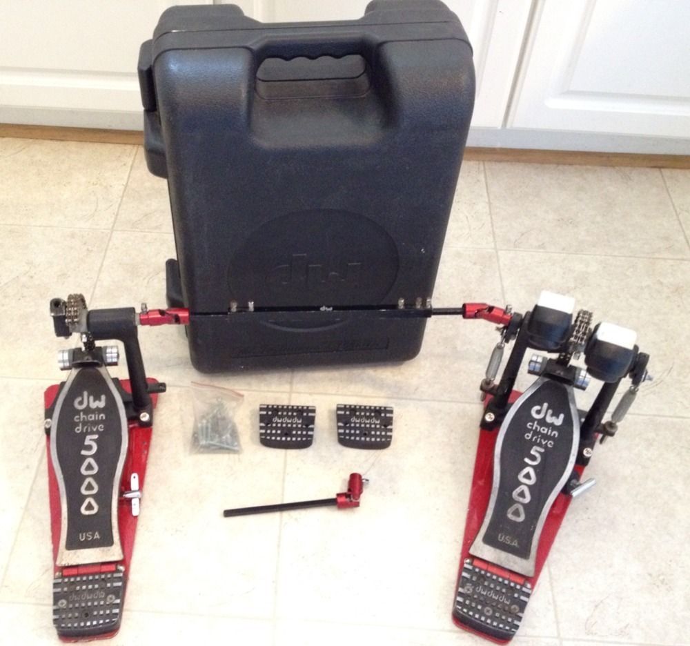 DW 5000 Double Bass Drum Pedals