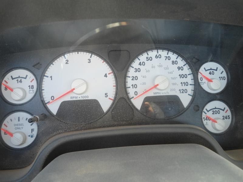 07 Dodge RAM 2500 Pickup Speedometer Cluster