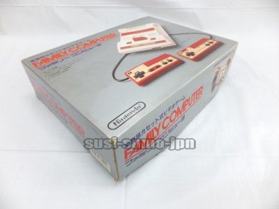 Nintendo Famicom Console System HVC 001 Box Super Mario Brothers 1 3