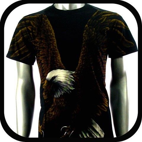Rock Eagle T Shirt Limited Edition Biker E48 Sz XXL 2XL Tattoo Indie