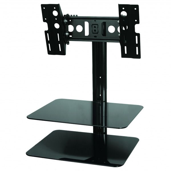 Premium Tilt Swivel Wall Mount for LED LCD Plasma HDTV w AV Component