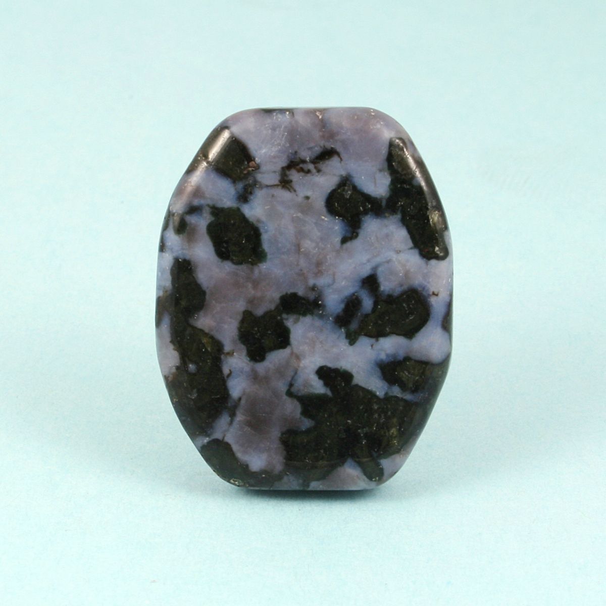 Mystic Merlinite™ 31x24mm Tumbled Polished Gemstone Slice