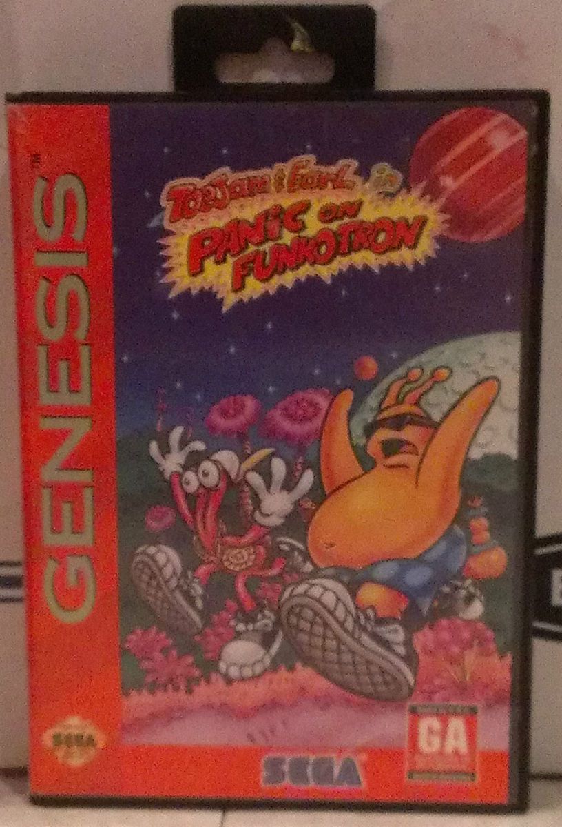 Toejam Earl in Panic on Funkotron Sega Genesis 1993