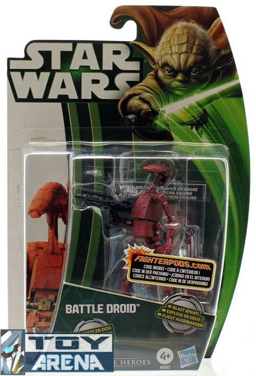  Wars Movie Heroes Battle Droid Action Figure MH04 Legends 2013 Hasbro