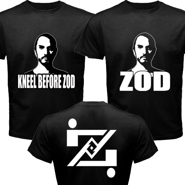 General Dru Zod Logo Superman II Movie Villain T Shirt