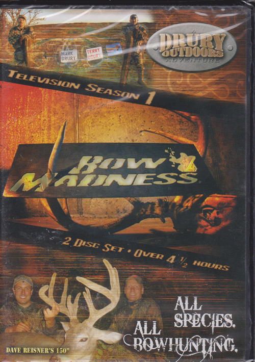  TV Season 1 Deer Coyote Bear Elk Hunting DVD Drury Outdoors