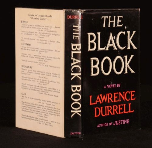 1960 The Black Book by Lawrence Durrell with Dustwrapper First Edition