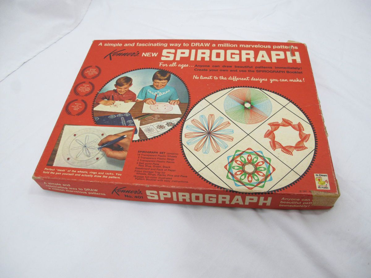  Kenner’s New Spirograph No 401 1967 Complete