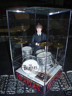 RINGO Ed Sullivan Beatle figure figurine doll case LUDWIG OYSTER