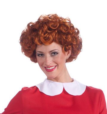 Womens Little Orphan Annie Wig Costume Accessory