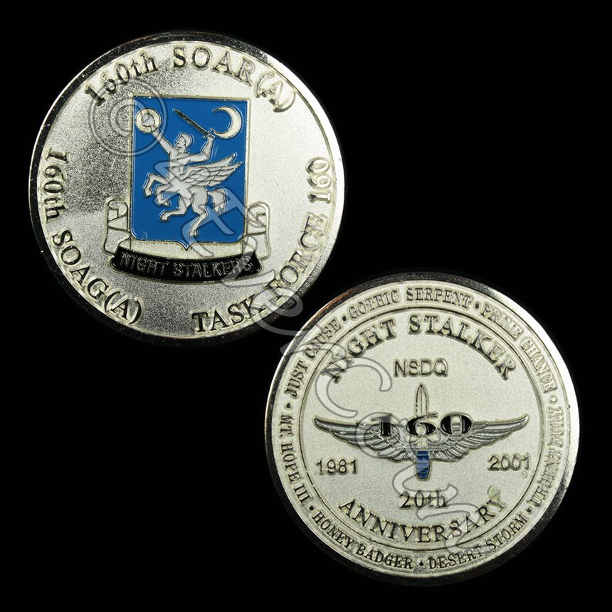 160th Soar Night Stalker 20th Anniversary ★ 2 Coin