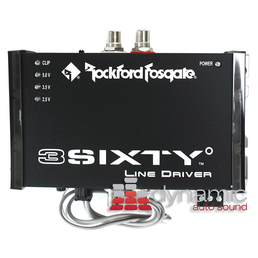  Fosgate RF Bld Car Audio 2 Channel Balanced Line Driver New