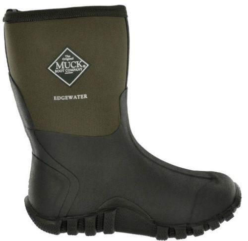 Muck Edgewater® Mid Cut Outdoor Boot Moss EWM 333T New