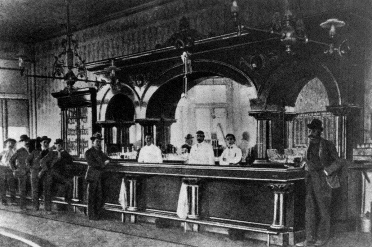  Bar 1875 Photo Saloon Tombstone Arizona U s Marshal Virgil Earp