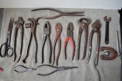  Antique Vintage Tools incl USMC Union Elberfeld Kraeuter More