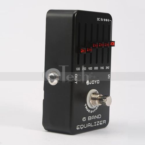 JOYO JF 11 Guitar 6 Band Equalizer Effect Pedal Black