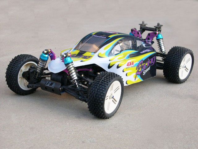 10 RC Car Electric Stuck Up 4WD Racing Buggy 3851 5