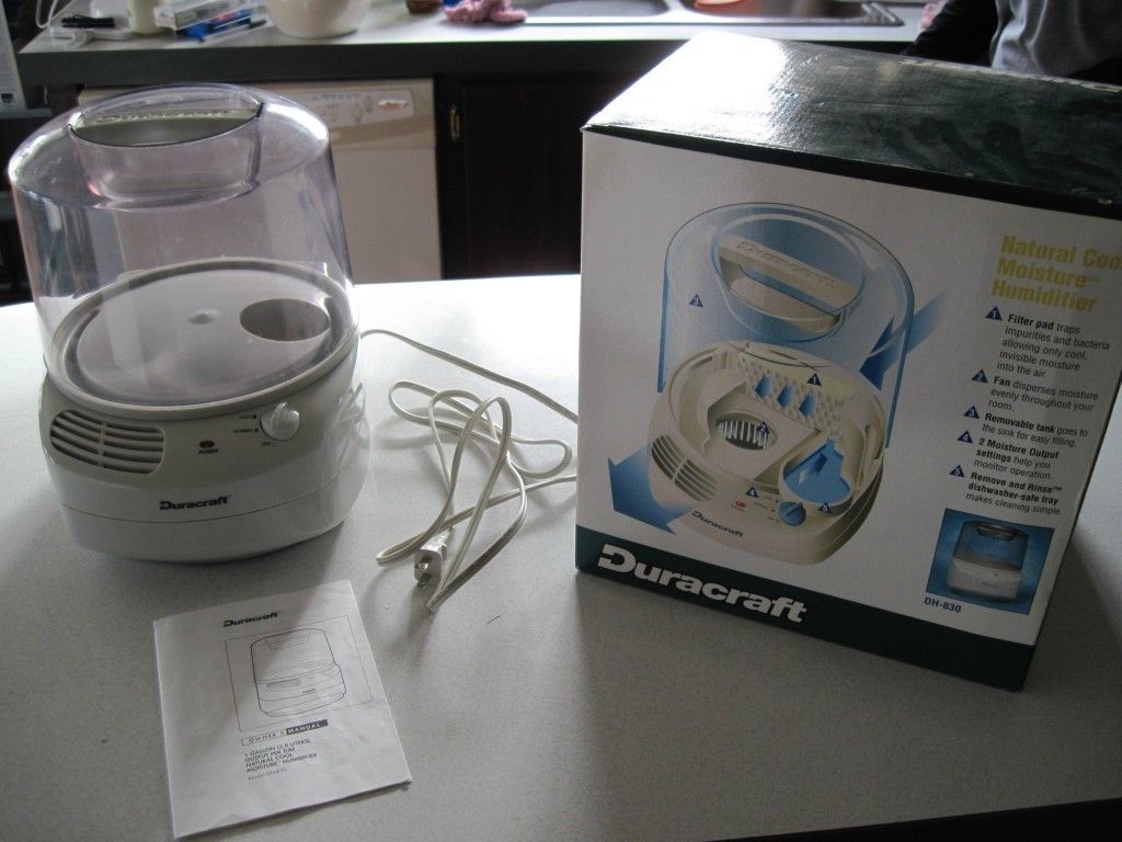 Duracraft Humidifier DH 830 Cool Mist