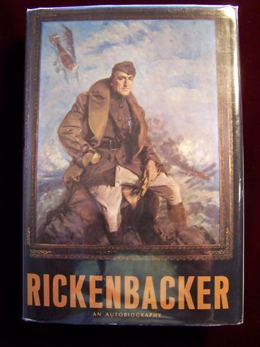 Eddie Rickenbacker Autobiography RARE 1st 1st Hand Signed