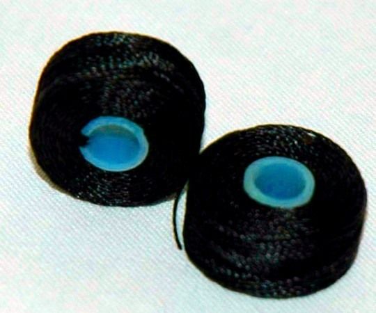 Eddington Thread 10 G style bobbins Size138 Black