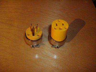 male female or combo electrical plug for cord outlet