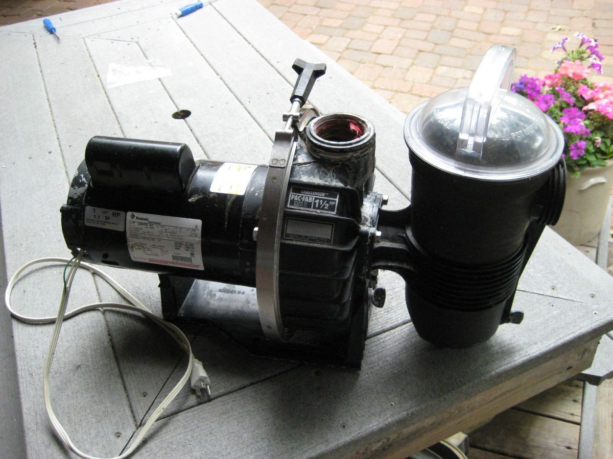 Pentair 35 5340 Dynamo Swimming Pool Pump 1 5 HP