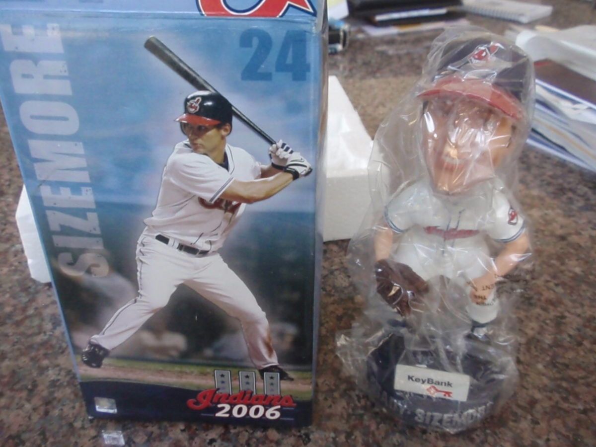 Grady Sizemore Bobblehead Bobble Head Indians 2006 Season