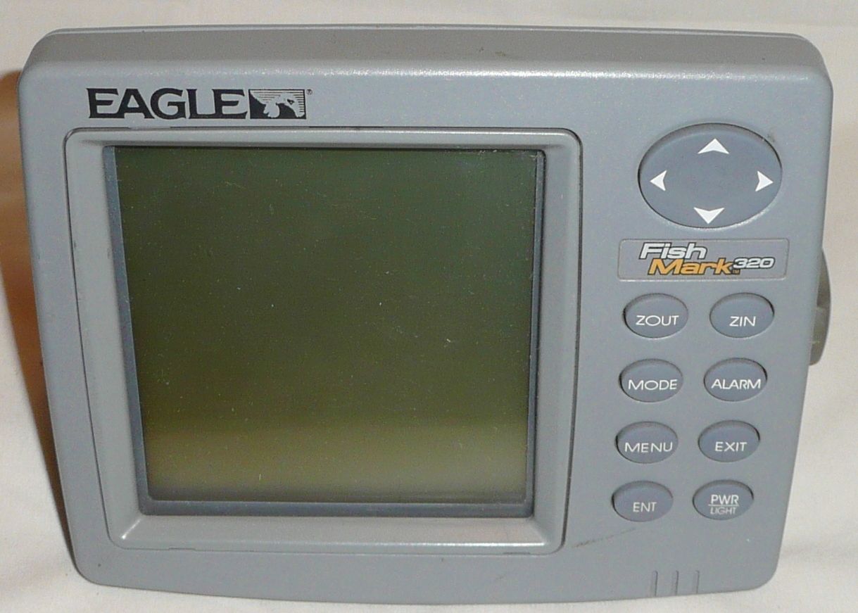 Eagle FishMark 320 Fishfinder AS IS FOR PARTS REPAIR NOT WORKING