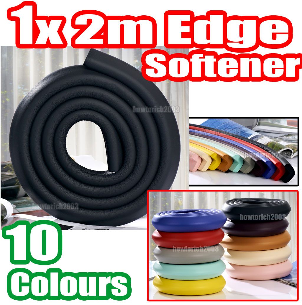 Thick 2M Table Edge Corne​r Cushion Softener Guard Protector Bumper