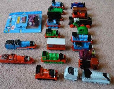  DIECAST & WOOD MAGNETIC TRAIN GORDON EDWARD JAMES SPENCER LOT of 22